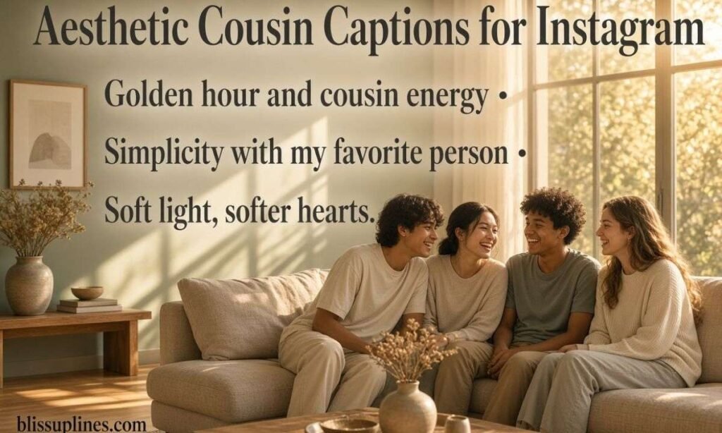 Aesthetic Cousin Captions for Instagram