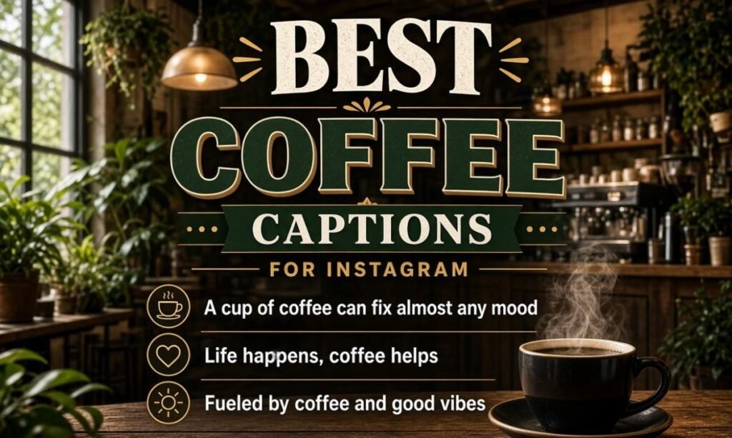 Best Coffee Captions for Instagram