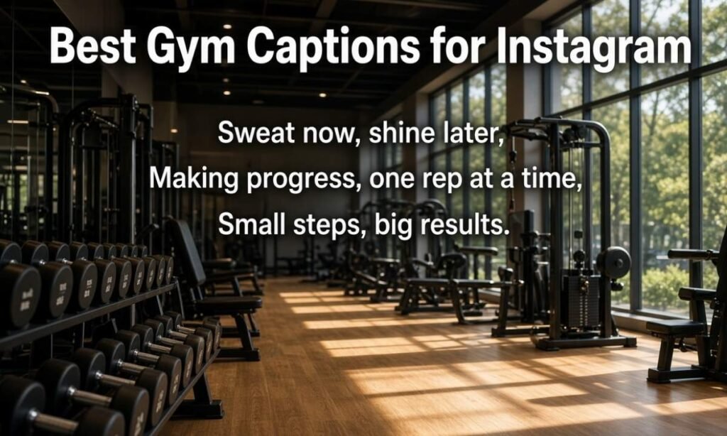 Best Gym Captions for Instagram