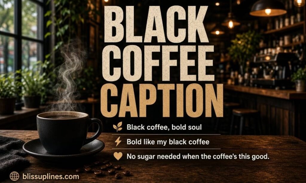Black Coffee Caption