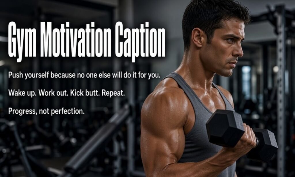 Gym Motivation Caption