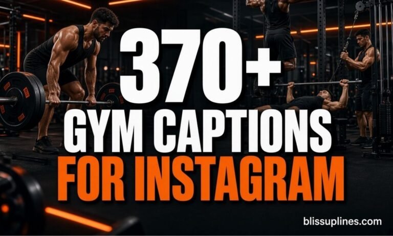 Gym Captions for Instagram